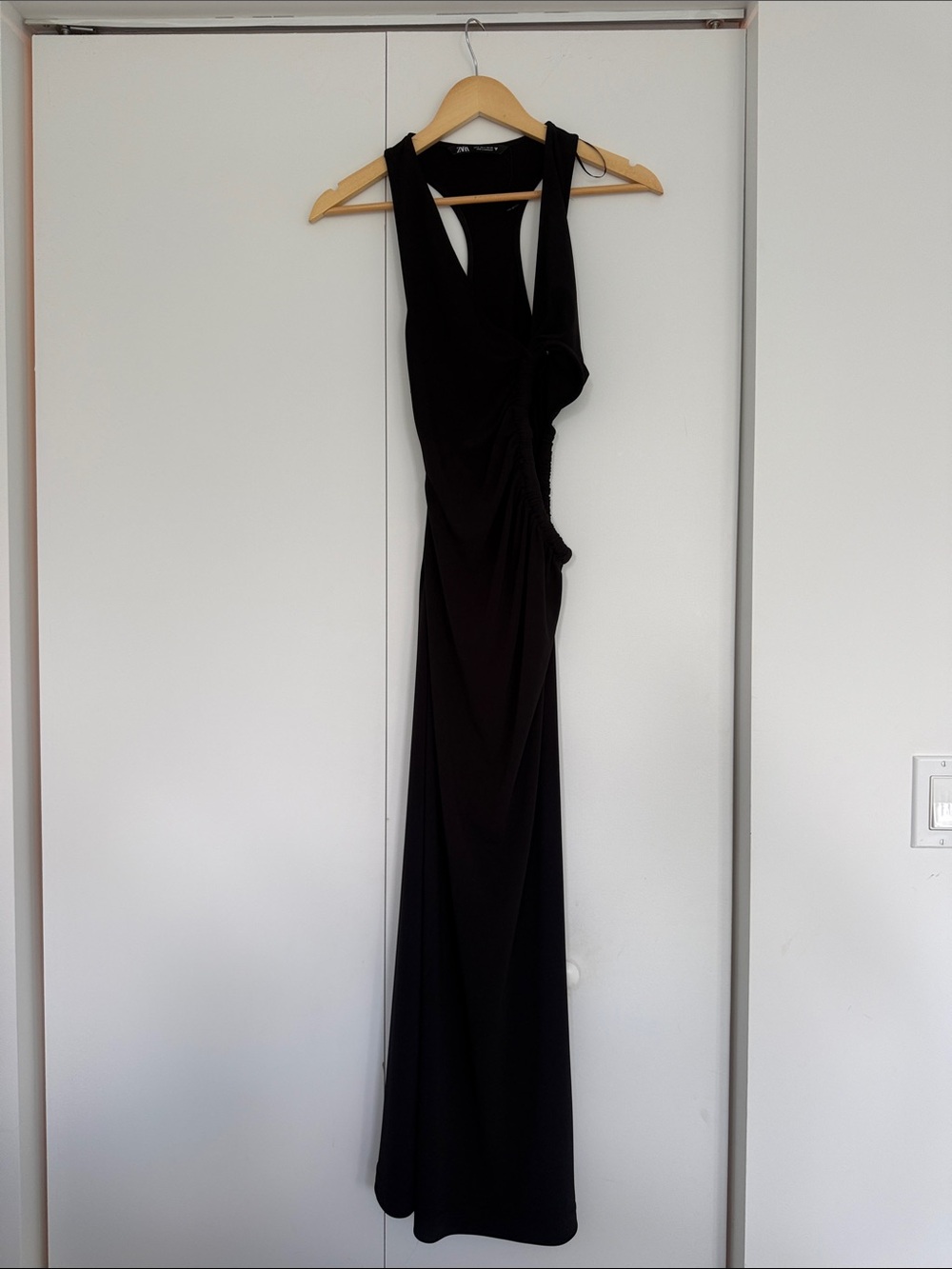 Zara cut out Black Sleeveless Dress